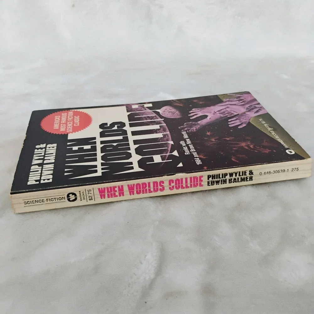 When Worlds Collide Philip Wylie Edwin Balmer Warner Books Sci-Fi Paperback Vtg
